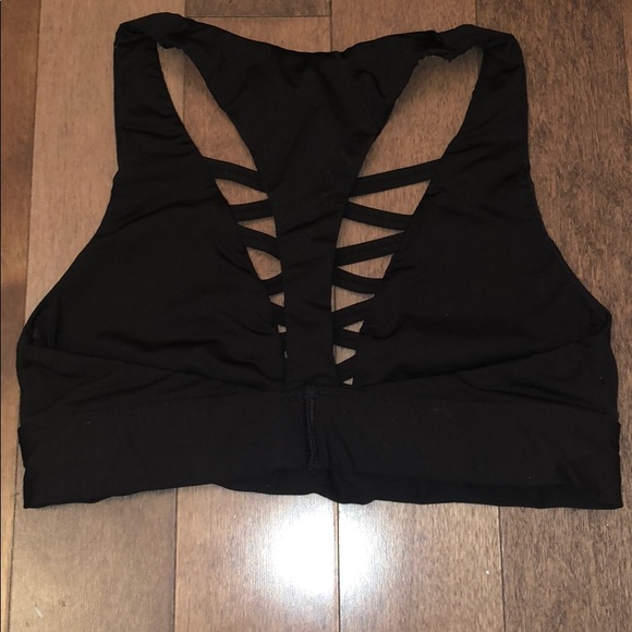 PINK Victoria Secret Black Sports Bra! - Picture 3 of 4